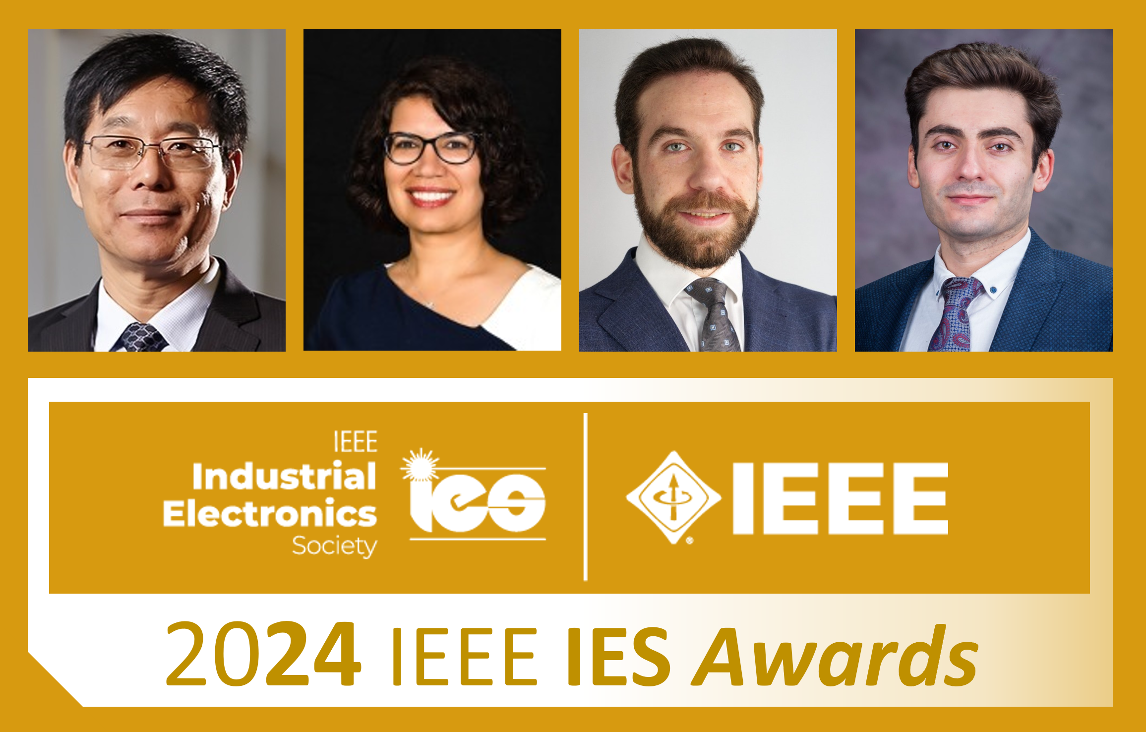 2024 IEEE IES Awards Laureates Announced! IEEE Industrial Electronic